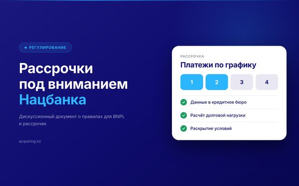 Нацбанк предлагает регулировать рассрочки и BNPL-сервисы